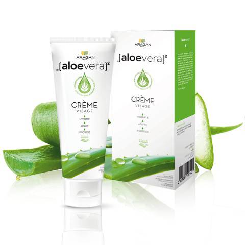 CREME VISAGE ALOE VERA soin triple action pour votre peau