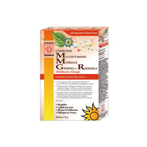 COMPLEXE MULTIVITAMINES 