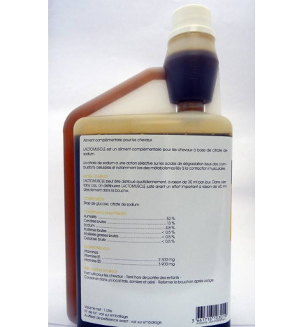 LACTOMUSCLE SOLUTION BUVABLE Bidon 1 litre