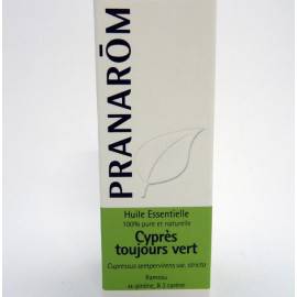 CYPRES de Provence (toujours vert) Huile Essentielle Pranarom Flacon de 10 ml