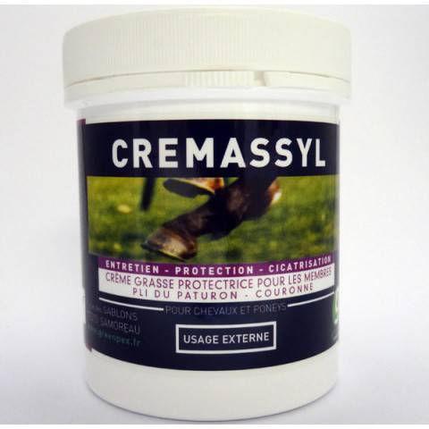 CREMASSYL Crème Protectrice et Cicatrisante Pour les Membres des Chevaux et Poneys