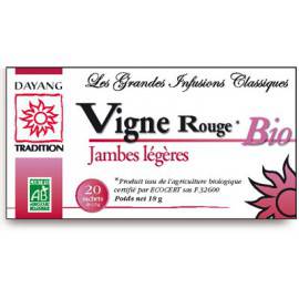 INFUSION BIO VIGNE ROUGE