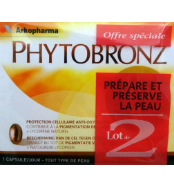PHYTOBRONZ CAPSULES SOLAIRES prépare et préserve la peau