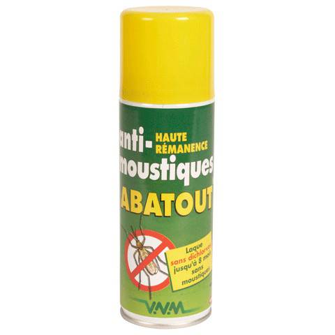 ANTI-MOUSTIQUES ABATOUT SPRAY effet choc et persistant