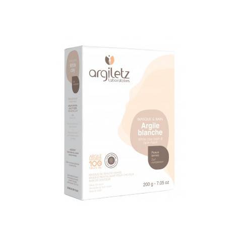 ARGILE BLANCHE POUDRE peau sensible ou terne