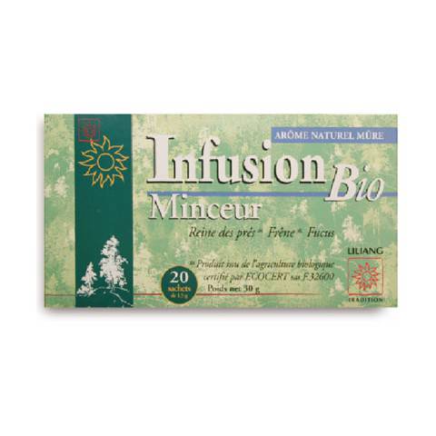 INFUSION BIO MINCEUR diurétique et dépurative