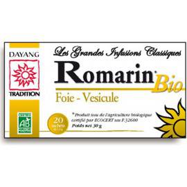 INFUSION BIO ROMARIN désagréments hépatique