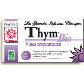 INFUSION BIO THYM voies respiratoires