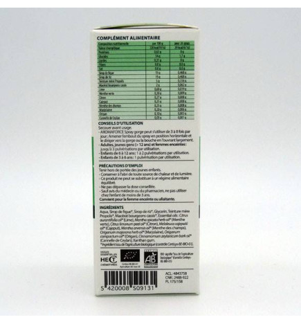 AROMAFORCE SPRAY GORGE BIO