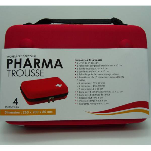 TROUSSE PHARMACIE FAMILIALE