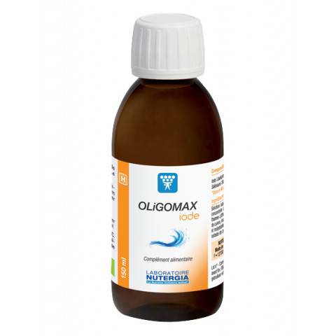 OLIGOMAX IODE stimulant hormones thyroïdiennnes