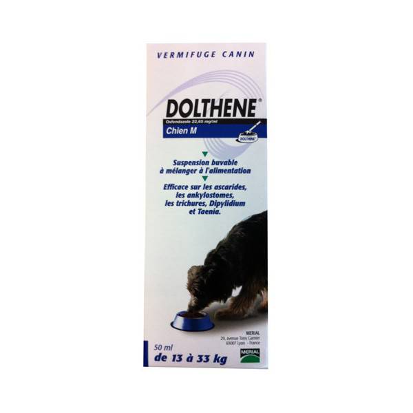 DOLTHENE CHIEN M vermifuge