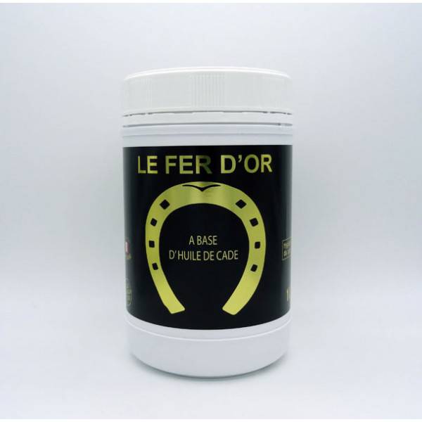 Fer d'Or du Maréchal - Onguent à Base d'Huile de Cade - Cheval Energy