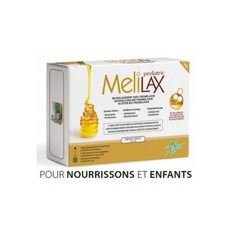 MELILAX PEDIATRIC constipation libère l'intestin