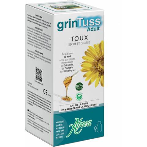 GRINTUSS ADULTE SIROP Toux sèche ou grasse