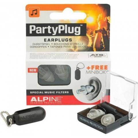 ALPINE PARTYPLUG - BOUCHONS D'OREILLE pour concert