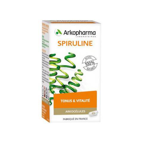 ARKOGELULES SPIRULINE vitalité et tonus