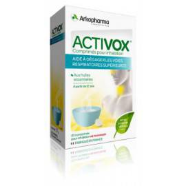 ACTIVOX  INHALATION COMPRIMÉS