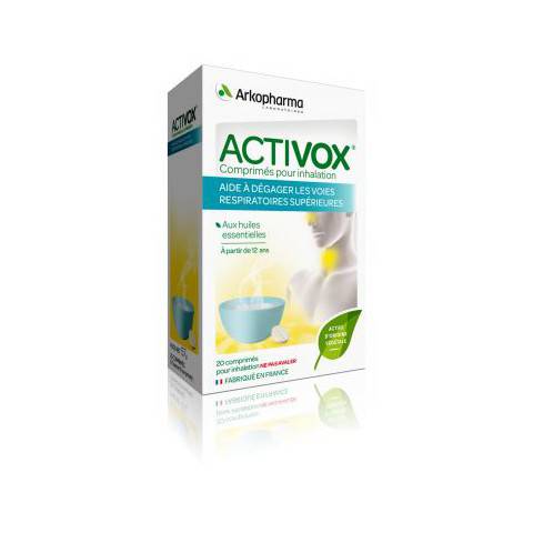 ACTIVOX  INHALATION libère les voies respiratoires