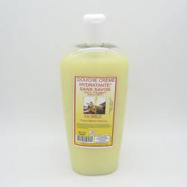 GEL DOUCHE crème hydratante à la vanille. Flacon de 500 ml