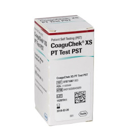COAGUCHEK XS PT PST BANDELETTES MESURE INR