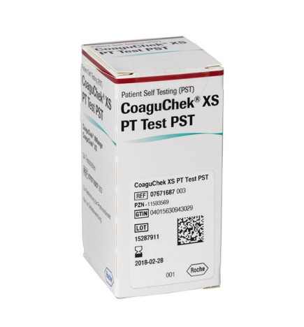 COAGUCHEK XS PT PST BANDELETTES MESURE INR