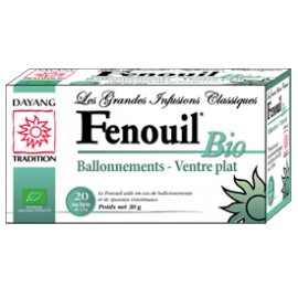 FENOUIL BIO infusion Boite de 20 sachets