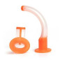 CANULE DE GUEDEL - ORANGE - TAILLE 3 - ISO 9 CANULE DE GUEDEL - ORANGE - TAILLE 3 - ISO 9