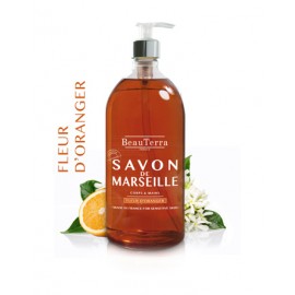 SAVON LIQUIDE DE MARSEILLE - FLEUR D'ORANGER