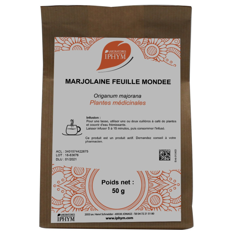 TISANE MARJOLAINE FEUILLE  anxiété, insomnie