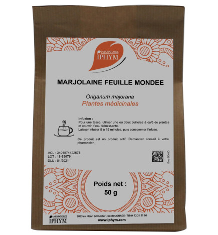 TISANE MARJOLAINE FEUILLE  anxiété, insomnie