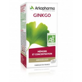 ARKOGELULES GINKGO BIO