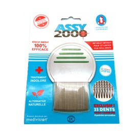 ASSY 2000 PEIGNE ANTI-POUX - ACIER -