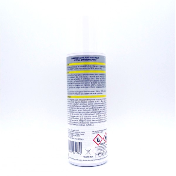 PARANIX EXTRA FORT ENVIRONNEMENT Anti-Poux (Spray 150 ml