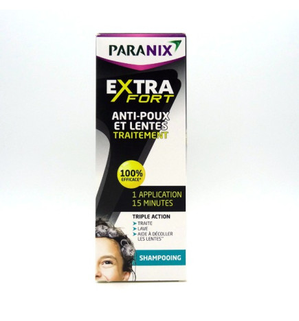 PARANIX EXTRA-FORT ANTI-POUX ET LENTES SHAMPOOING
