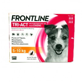 FRONTLINE TRI-ACT Spot-on Ch 5-10kg 6Pip/1ml