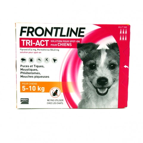 FRONTLINE TRI-ACT Spot-on Ch 5-10kg 6Pip/1ml