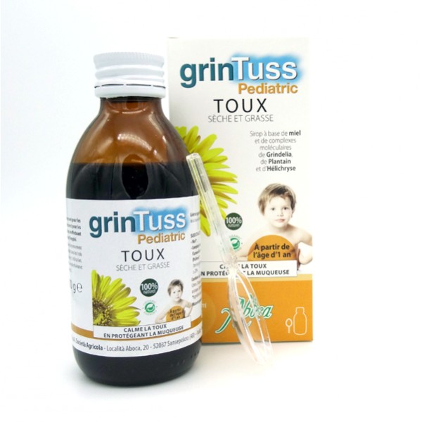 grintuss pédiatric sirop toux seche et grasse