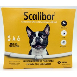 SCALIBOR Collier petit et moyen chien
