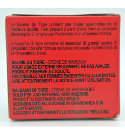BAUME DU TIGRE ROUGE POT 19G