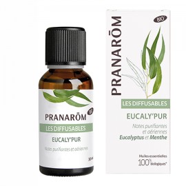 EUCALY'PUR les diffusables Pranarom huiles essentielles Bio pour diffusion