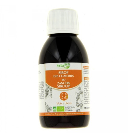 SIROP des CHANTRES BIO 150 ml