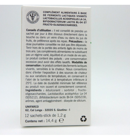 LA PHARMACIE DU LAYON Florafast 12 sachets-sticks