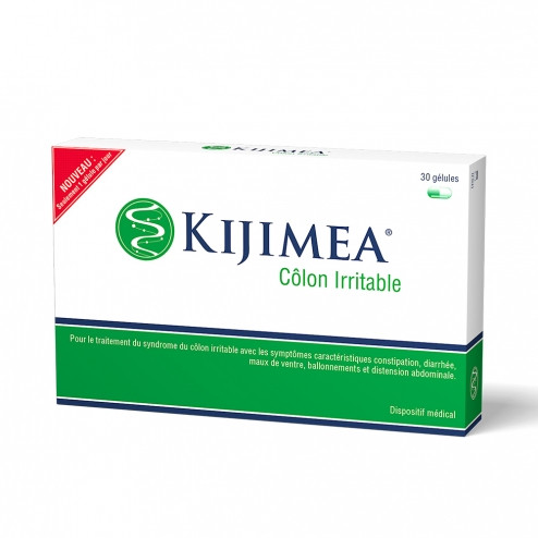 KIJIMEA Côlon Irritable PRO - une aide efficace (1) contre le syndrome du  côlon irritable (symptômes tels que diarrhée, maux de ventre,  ballonnements) - Efficacité prouvée (1) - 90 gélules : : Hygiène  et Santé