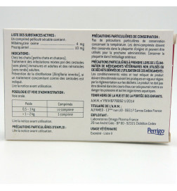 MILPRAZIKAN CHATON vermifuge interne