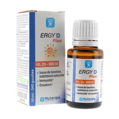 ERGY D PLUS Flacon 15ml