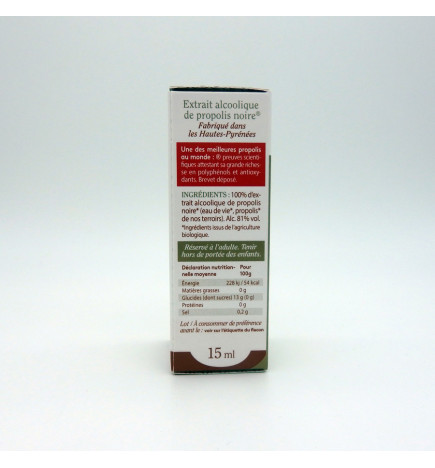EXTRAIT DE PROPOLIS NOIRE BALLOT 15ML