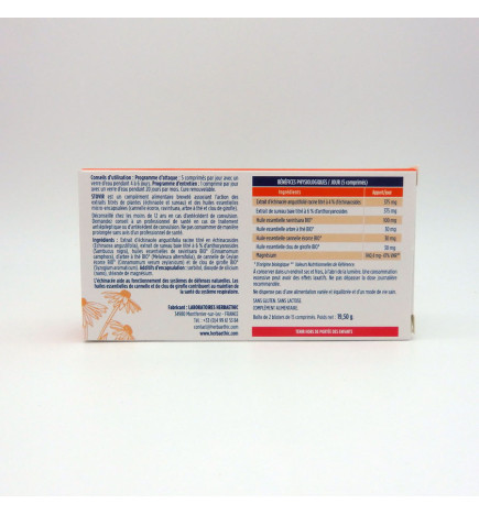STOVIR Immunité Herbaethic 30 comprimés