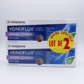 VEINOFLUX Gel effet froid Lot de 2 Tubes 150ml