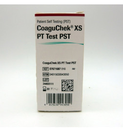 COAGUCHEK XS PT PST BANDELETTES MESURE INR